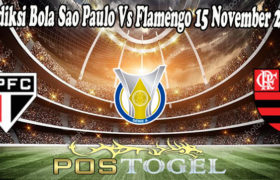 Prediksi Bola Sao Paulo Vs Flamengo 15 November 2021