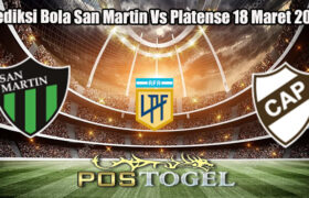 Prediksi Bola San Martin Vs Platense 18 Maret 2025