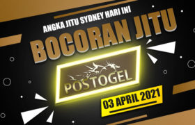 Prediksi Togel SYDNEY Sabtu 03 April 2021