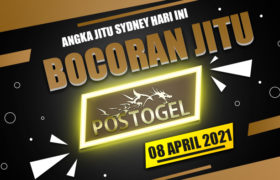 Prediksi Togel SYDNEY Kamis 08 April 2021 telah di hadirkan POSTOGEL dengan perhitungan jitu dari angka SDY keluaran sebelumnya.