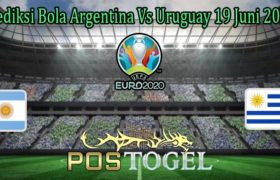 Prediksi Bola Argentina Vs Uruguay 19 Juni 2021