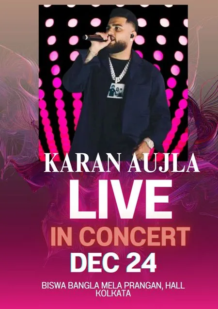 karan aujla concert Kolkata